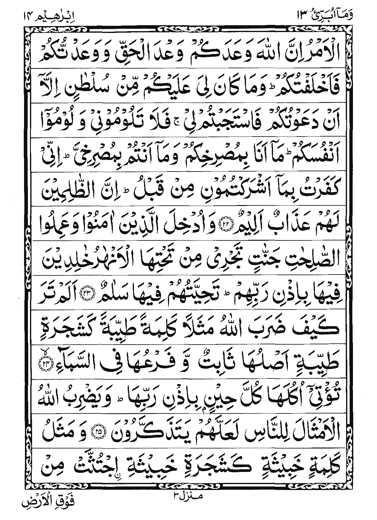 Surah Ibrahim Page 6